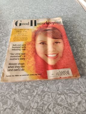 Good Housekeeping Vintage Magazine with Red Cover
